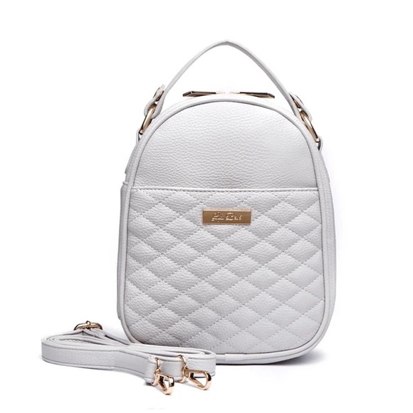 LULI BEBE MONACO SNACK BAG STONE GREY - Picture 13 of 16